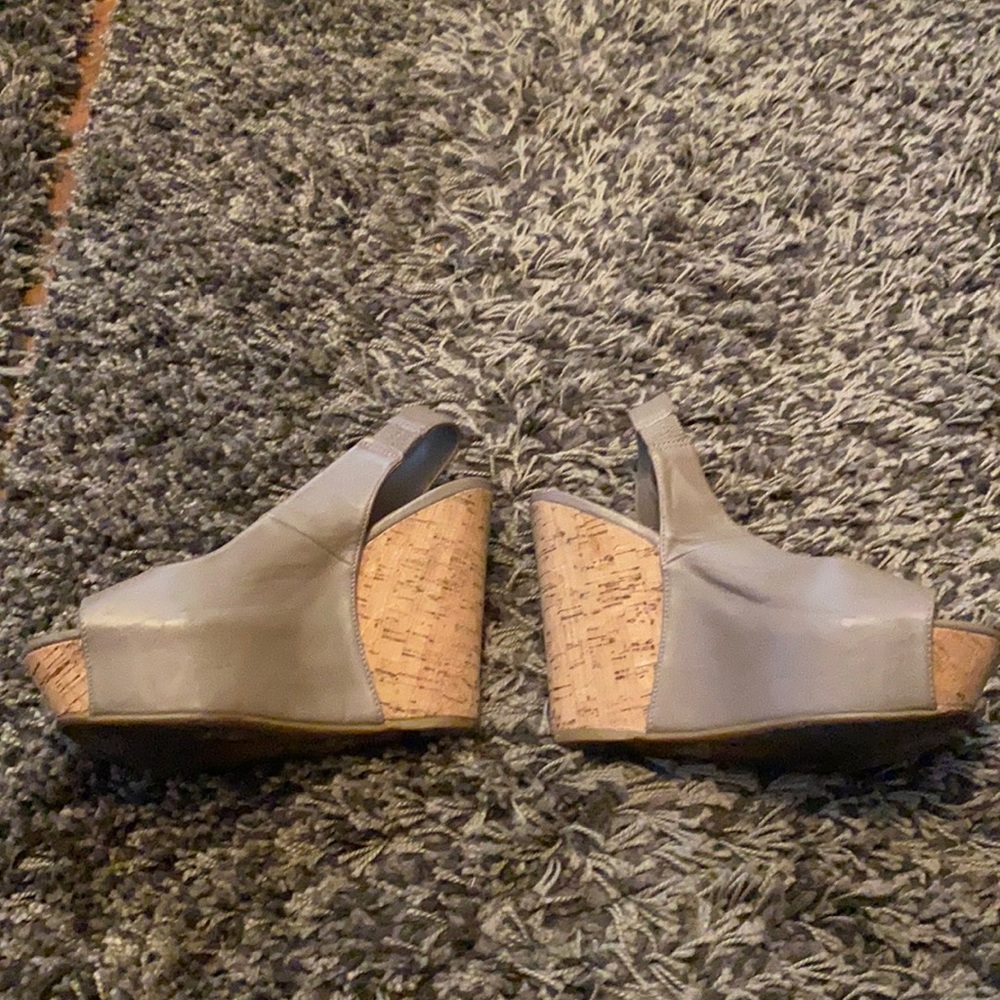 Dollhouse Beige Wedges